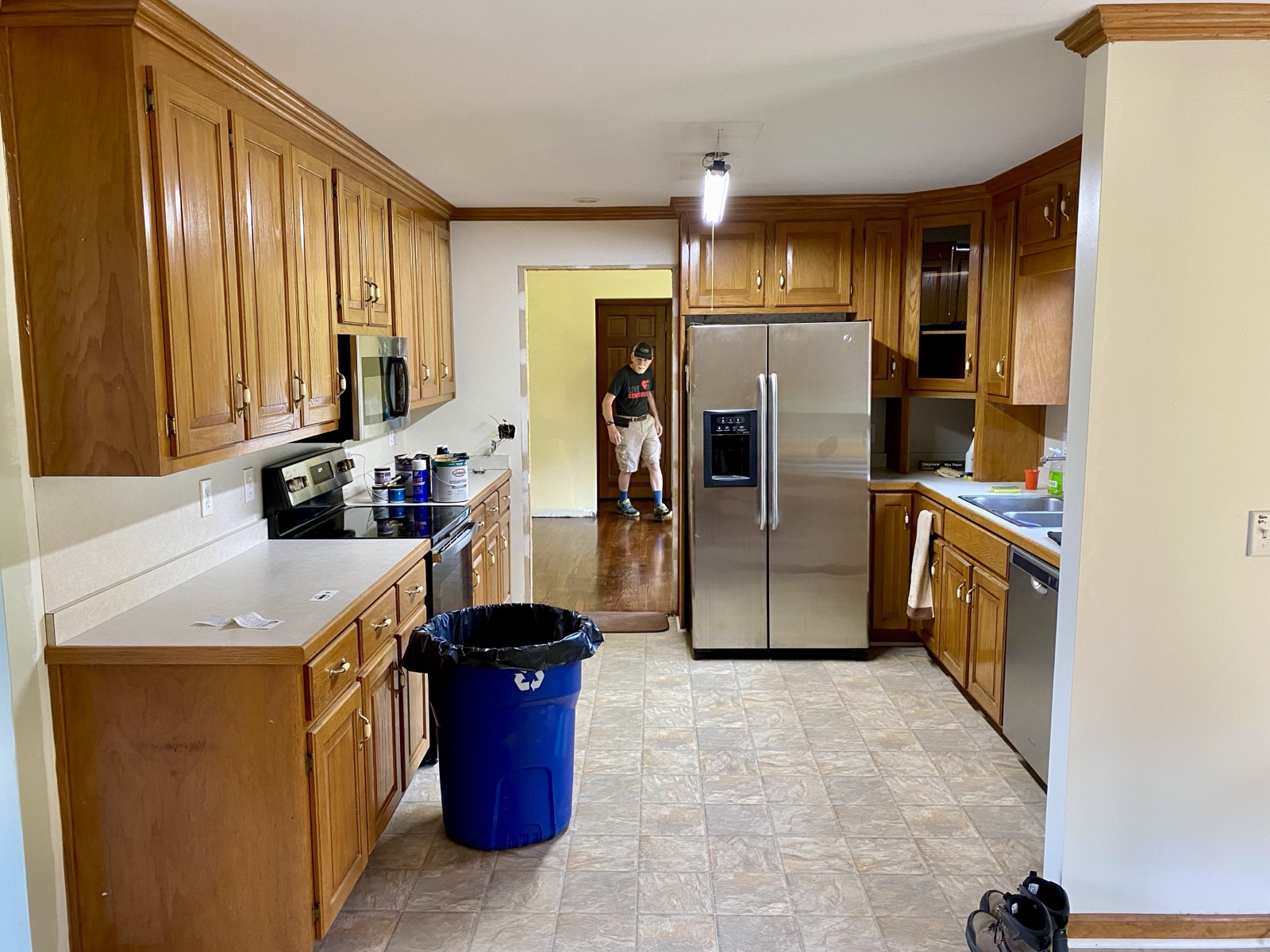 Before — original kitchen